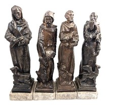 Rare Bronzed Figures of the Four Apostles, Estcourt James Clack picture