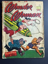 Wonder Woman #22 (1947) DC Golden Age Harry G Peter Color Thief Classic Cover picture