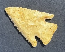 Amazing Creek Stained Hardin From MO. Authentic Arrowheads 2 3/16 Inches Long picture