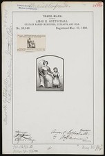Photo:Amos H. Gottschall 1896 Trade Mark Medical Compounds Woman Child picture