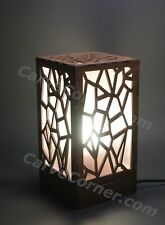 Wood home decor table lamp - Elegance of Starlight is ideal for end tables picture