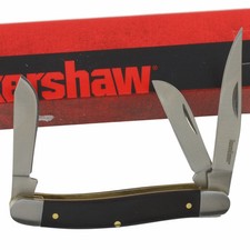 Kershaw Black G10 Brandywine Folding Pocket Knife KS4382 3 Blades picture