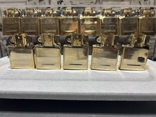 LOT 5 SET BRASS INSIDE 25 YEARS INSERT ONLY INSERT NO/BOX picture