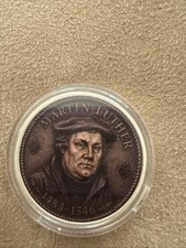 Martin Luther reformation Scholar, Themed Commerative Coin picture