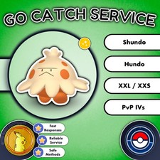 Pokémon GO Catch || Shroomish || XXL, XXS, PVP, Hundo, Shundo Available ✨ picture