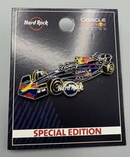 Hard Rock Cafe Sergio Perez F1 Pin Special Edition Oracle Red Bull Racing 3D picture