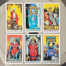 Rider Waite Tarot Cards Spanish Edition 78 Card Universal Tarot Deck 10.3x6cm picture