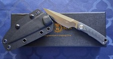 *NEW*🔥 TWO SUN Mini Fixed Blade w/ Carbon Fiber Hand & M390 Blade TS540-M390-KS picture