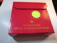 MAPS 52 STATE RAND MCNALLY Collection IN Red Box CASE  CLEAN EXCELLENT picture