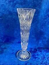 Vintage Lead Crystal Bud Vase 9.5