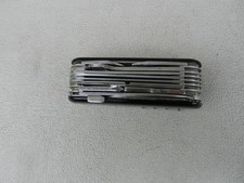 Vintage Wenger Delemont Lancelot Dynasty Swiss Army knife Black Handles Used picture