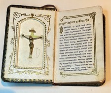 1925 PEARLS Of PRAYER Instructions For Catholic Children Christ Crucifix Czech picture