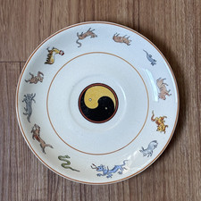 Canonsburg Pottery Co Fortune Telling Saucer Genevieve Wimsatt rare Plate picture