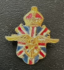Vintage WW2 Silson British and American Ambulance Corps Pin Badge 1940s picture