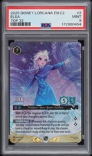2025 DISNEY LORCANA EN C2-LORCANA CHALLENGE PROMO #2 ELSA TOP 32 PSA 9 (QR picture