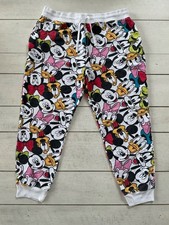 Girls Disney Mickey and Friends AOP Graphic Jogger Sweatpants XL 15-17 picture