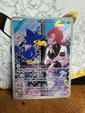 Team Rocket's Murkrow 200/182 Illustration Rare Destined Rivals Pokemon Holo NM picture