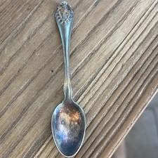 VTG New York Plaza Hotel, PP Logo, Demitasse Spoon, 1945 picture
