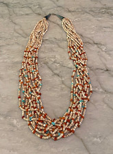 Spectacular Vintage Santo Domingo Necklace-10 Strands picture