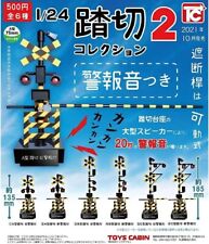 1/24 scale railroad crossing collection Capsule Toy 6 Types Full Comp Set Gacha picture