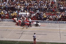 sl40 Original slide 1970’s ? Budweiser McLaren Indy type race car 542a picture