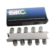 Miniature Lamp Light Bulbs - 6.3V - #1847 - Set of 10 picture
