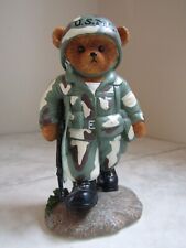 “First To Fight” Bear Faithful Fuzzies Send in The Marines Hamilton Collection picture