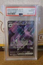 2025 POKEMON DRI EN-DESTINED RIVALS ULTRA RARE TEAM ROCKET'S NIDOKING EX PSA 10 picture