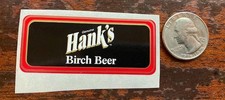 Hank's Root Birch Beer Co. STICKER - Gourmet Craft Soda - Retro Nostalgia USA picture
