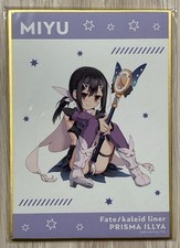Fate/kaleid liner Prisma Illya Miyu Mini Shikishi picture