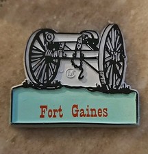Vintage 1990 Fort Gaines Alabama Fridge Magnet picture