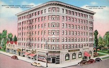 Los Angeles California Westchester Hotel Apartments Place Pico Blvd Postcard H19 picture