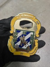 SERIALIZED 385th Military Police Battalion Challenge Coin of Excellence Dragoon picture