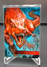 2019 Marvel Flair Annual Artist Autos DEVIL DINOSAUR Serial #d /30 Rivals MCU picture