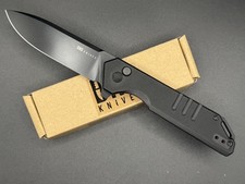 BNB Palisade Ti Coated D2 Black G10 Button Lock Drop Point picture