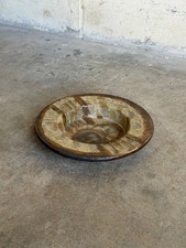 1970s Mid-Century Modern Danish Axella Ceramic Circle Motif Plate picture