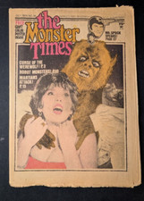 VTG Oct 1974 No.36 The Monster Times Horror Sci-Fi Newspaper-Martians Attack picture
