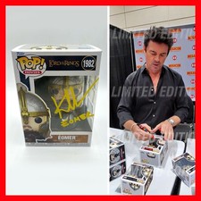 KARL URBAN SIGNED Eomer Funko POP #1982 The Lord of the Rings - COA & PICTURE picture
