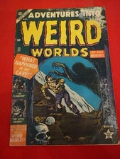 Adventures Into Weird Worlds #21 1953 Atlas Pre-Code Horror Stan Lee Romita picture