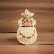 Vintage Red Wing Pottery Dutch Girl Cookie Jar Canister  picture