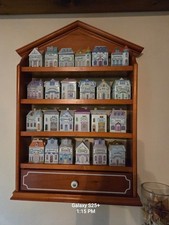 Lennox 1989 spice village set with original rack picture