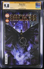 Batman 89 #1 CGC 9.8 SS Signed Michael Keaton Autograph Joe Quinones Cover 2021 picture
