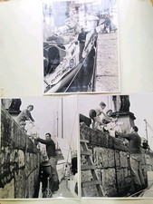 Vintage 1968 OSTAR Press Photos: Yacht Spirit of Cutty Sark (Set of 3) picture