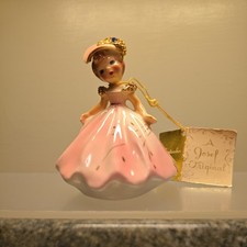 Vintage Josef Originals California Porcelain SEPTEMBER Girl 3.5