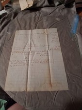 1862 Civil War Era Cotton Crop Settlement Statement Wm Patton - Lot 227 picture
