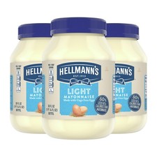 Hellmann's Light Mayonnaise 3 Count Light Mayo For a Creamy Condiment for picture