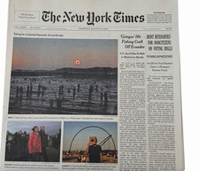 The New York Times Newspaper August 13 2026 Taking In Celestial Spectacle Europe picture