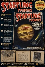 VTG STARTLING STORIES Jan 1951 Vol 22 #3 Pulp Sci-Fi Captain Future Hamilton picture