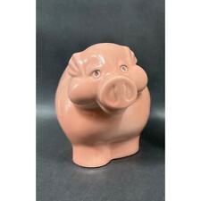 Vintage Wade England PRISCILLA THE PIG Pink Ceramic Piggy Bank Money Box 1994 picture