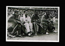 Reemtsma Sammelwerk Olympia 1936 - Tobacco Photo Card - Jesse Owens #34 RELAY picture